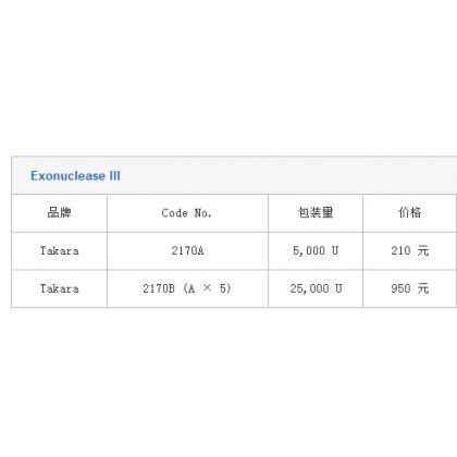 Exonuclease III